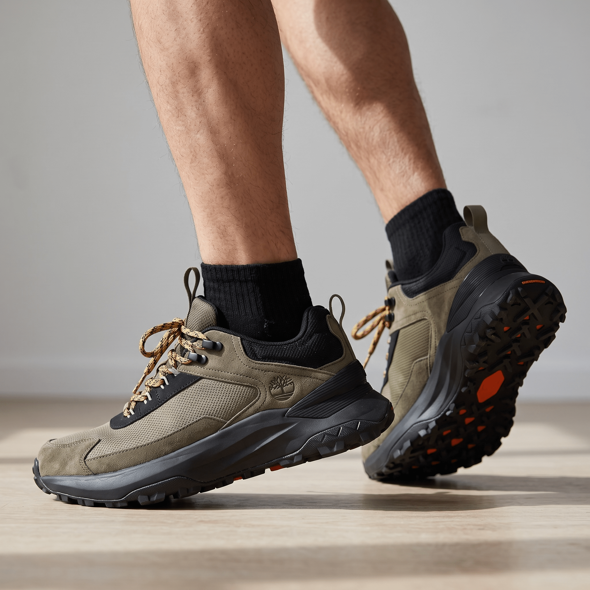 Timberland Trail Running Shoes – Olive Green / Black - MASTERPIECE