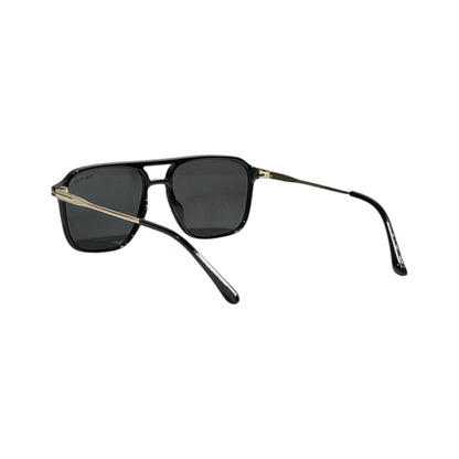🖤 Tom Ford Aviator Square Sunglasses | Luxury Black Gold Edition 😎 - MASTERPIECE