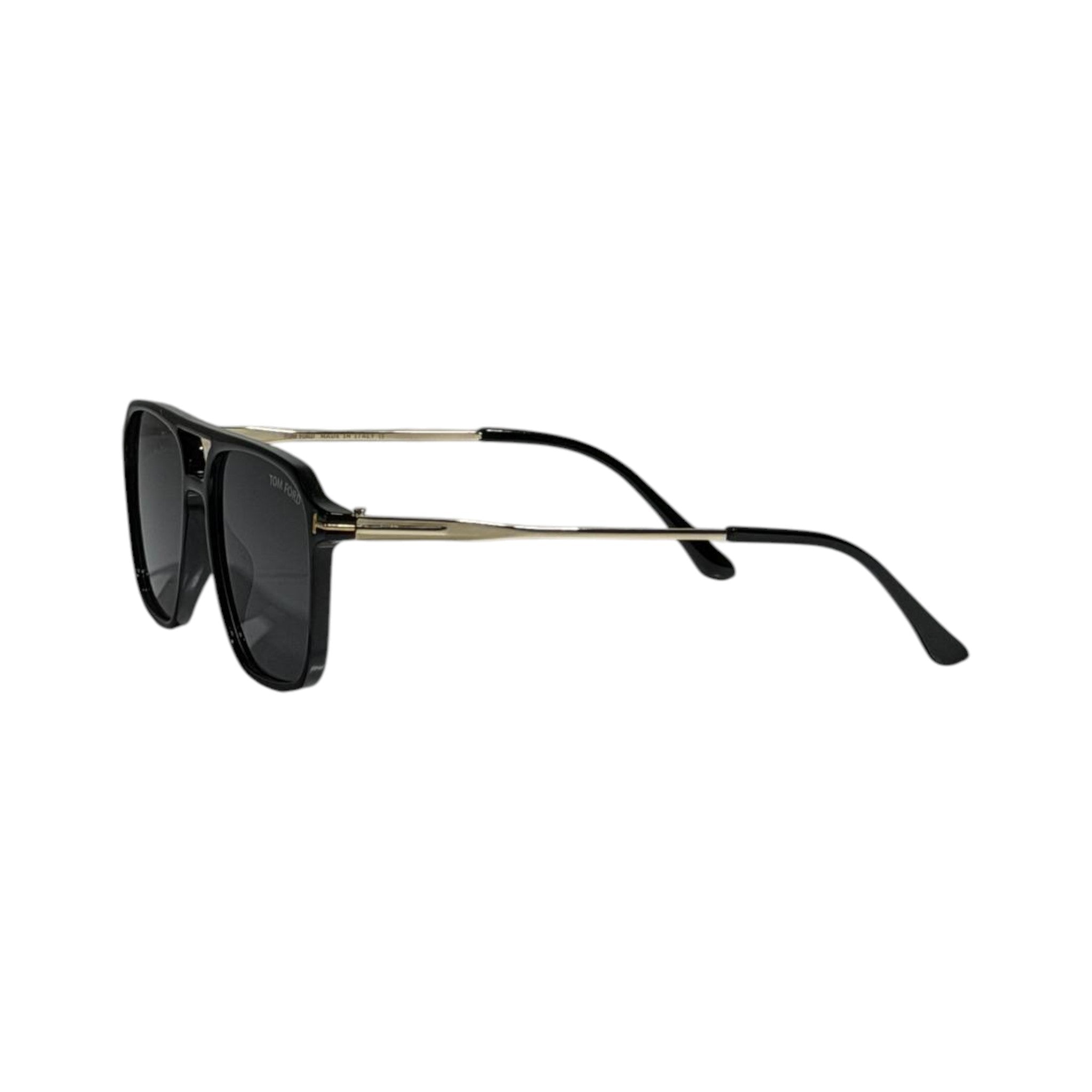 🖤 Tom Ford Aviator Square Sunglasses | Luxury Black Gold Edition 😎 - MASTERPIECE