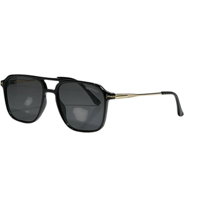 🖤 Tom Ford Aviator Square Sunglasses | Luxury Black Gold Edition 😎 - MASTERPIECE