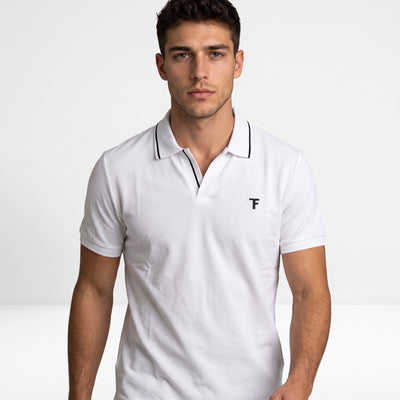 Tom Ford Polo – White with Black Trim ⚪️🖤 - MASTERPIECE