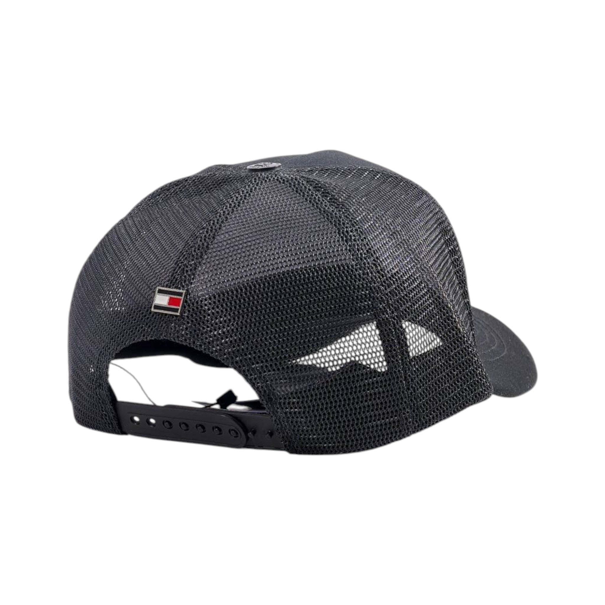 Tommy Hilfiger Black Trucker Cap – Classic Logo Edition 🧢🔥 - MASTERPIECE