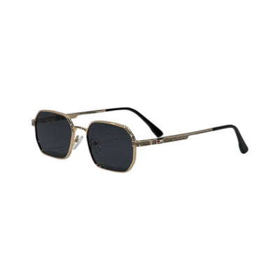 🕶️ Tommy Hilfiger Geometric Metal Sunglasses – Refined Style with Modern Sophistication ✨🖤 - MASTERPIECE