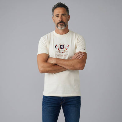 Tommy Hilfiger Heritage Crest T-Shirt – Off White Edition 🤍🇺🇸 - MASTERPIECE
