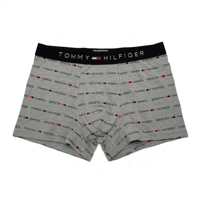 Tommy Hilfiger Men's Logo Boxer Set (3-Pack) — Navy, Black & Grey - MASTERPIECE