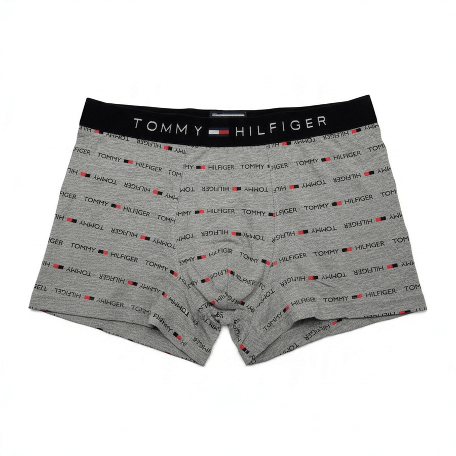 Tommy Hilfiger Men's Logo Boxer Set (3-Pack) — Navy, Black & Grey