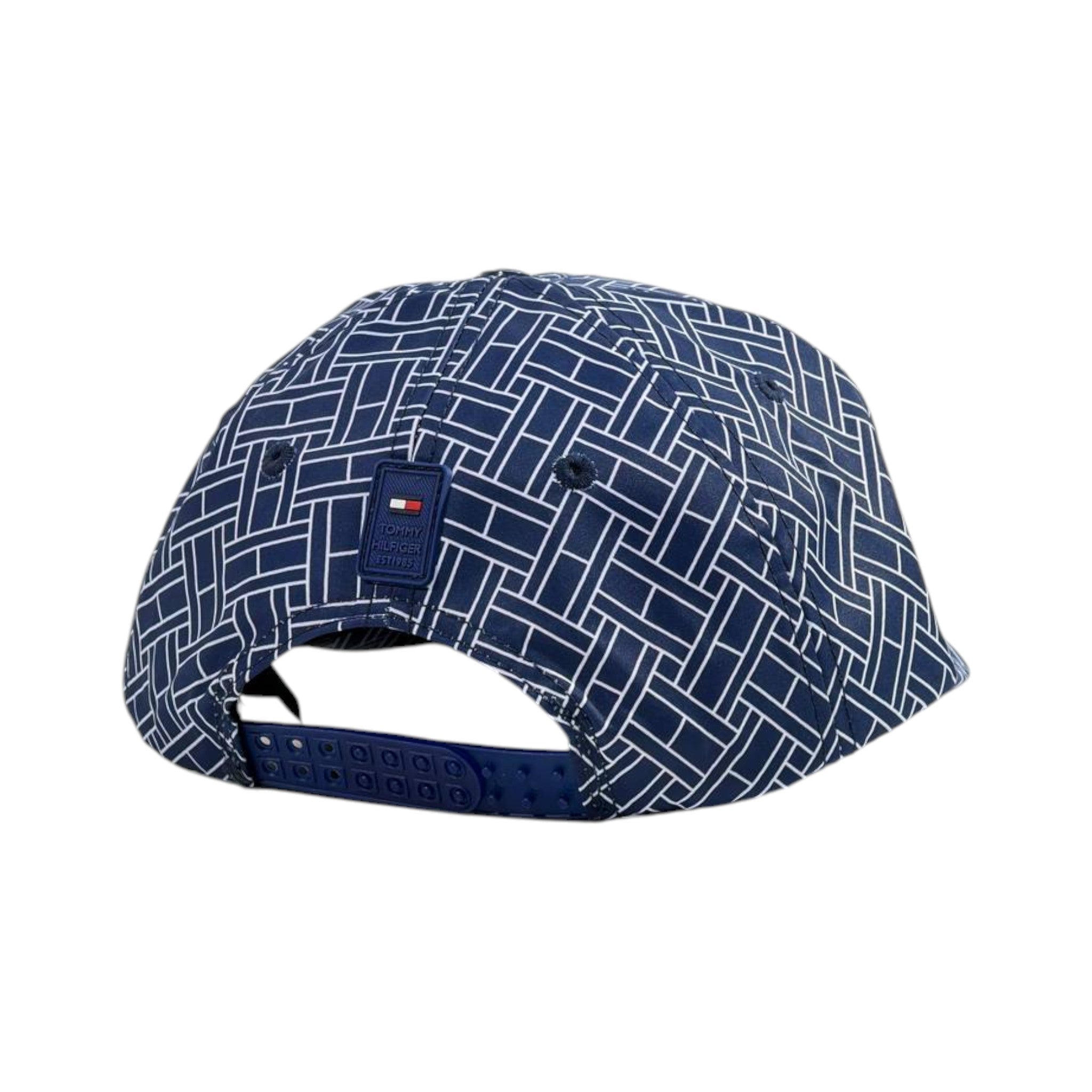 🧢 Tommy Hilfiger Navy Pattern Cap | Classic Street Style 🔵 - MASTERPIECE