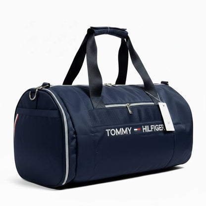 Tommy Hilfiger Premium Navy Travel Duffel Bag – Stylish Gym & Weekend Bag ✈️👜 - MASTERPIECE