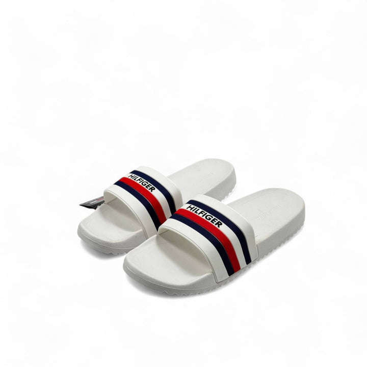 Tommy Hilfiger Slides — White