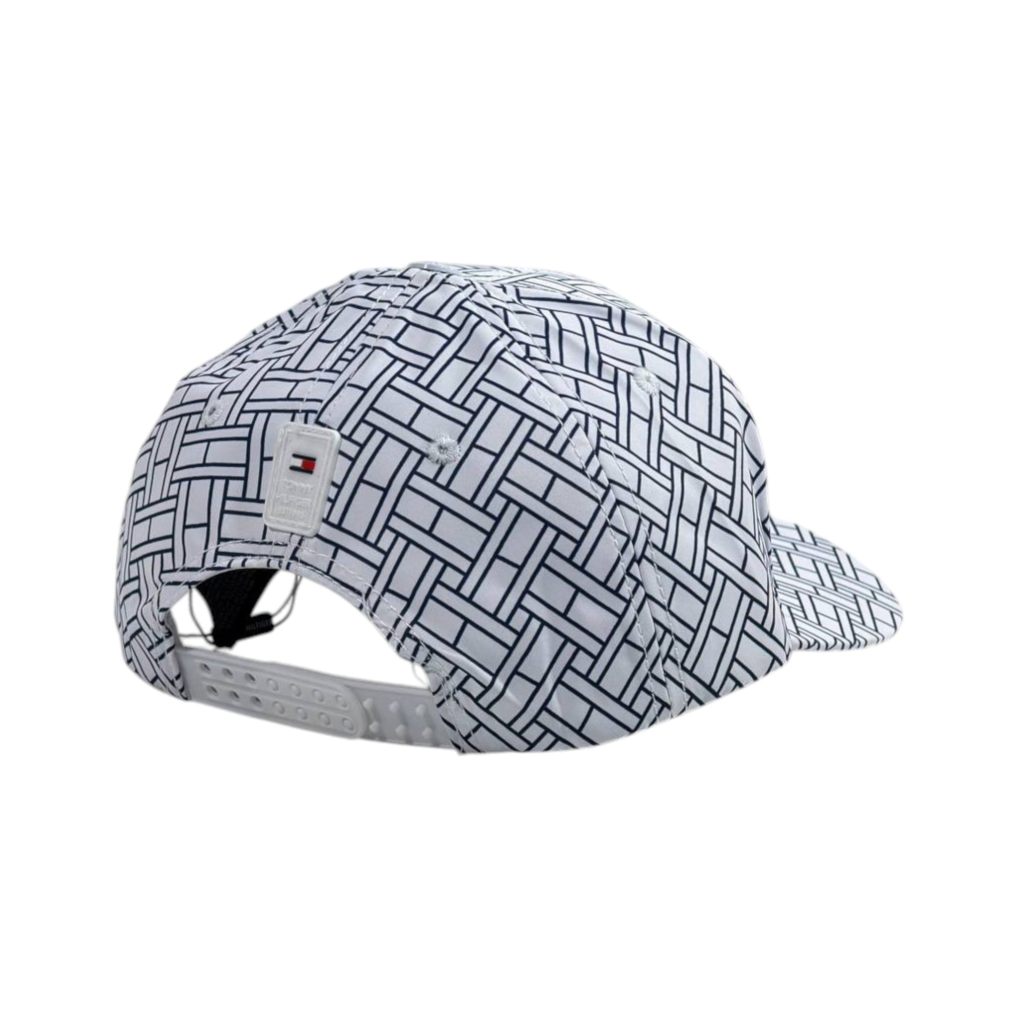 🧢 Tommy Hilfiger White Pattern Cap | Clean Minimal Street Style ⚪️ - MASTERPIECE