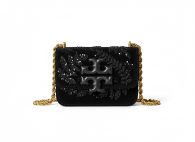 Tory Burch Velvet Chain Bag – All Black Elegance 🖤✨ - MASTERPIECE