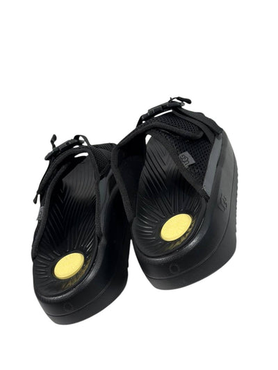 UGG Tactical Mesh Slide Sandals – Black Comfort Streetwear 🖤⚡ - MASTERPIECE
