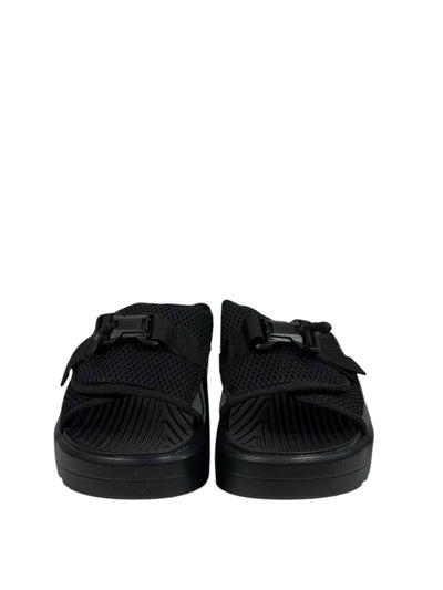 UGG Tactical Mesh Slide Sandals – Black Comfort Streetwear 🖤⚡ - MASTERPIECE