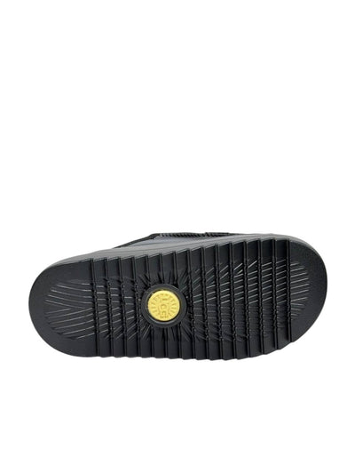 UGG Tactical Mesh Slide Sandals – Black Comfort Streetwear 🖤⚡ - MASTERPIECE