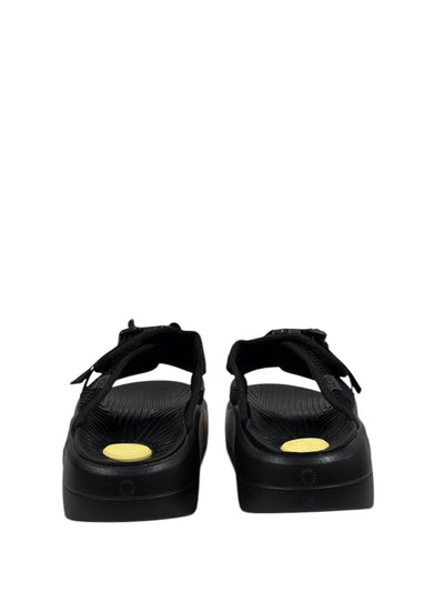 UGG Tactical Mesh Slide Sandals – Black Comfort Streetwear 🖤⚡ - MASTERPIECE