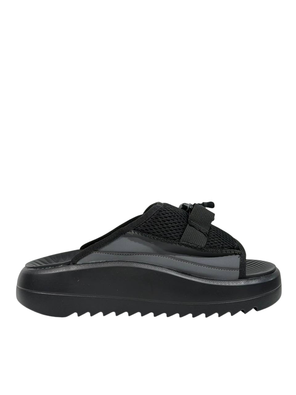 UGG Tactical Mesh Slide Sandals – Black Comfort Streetwear 🖤⚡ - MASTERPIECE