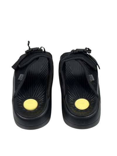UGG Tactical Mesh Slide Sandals – Black Comfort Streetwear 🖤⚡ - MASTERPIECE