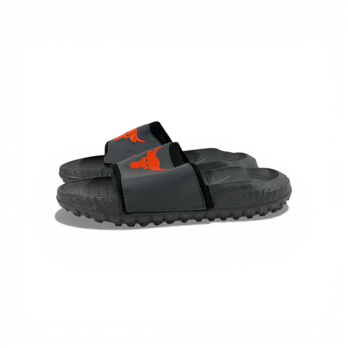 🖤 Under Armour Project Rock Slides – Black & Red Edition 💪🔥 - MASTERPIECE
