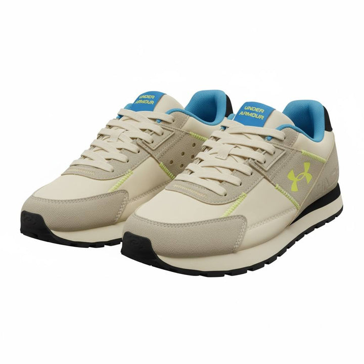 Under Armour Sneakers — Beige & Neon