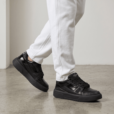🖤 Valentino Garavani All-Black Platform Sneakers 👟🔥 - MASTERPIECE