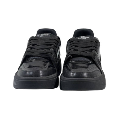 🖤 Valentino Garavani All-Black Platform Sneakers 👟🔥 - MASTERPIECE