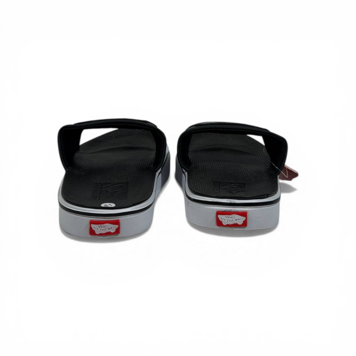 ⚫🩶 Vans Checkerboard Slides – Black & Grey Urban Edition - MASTERPIECE