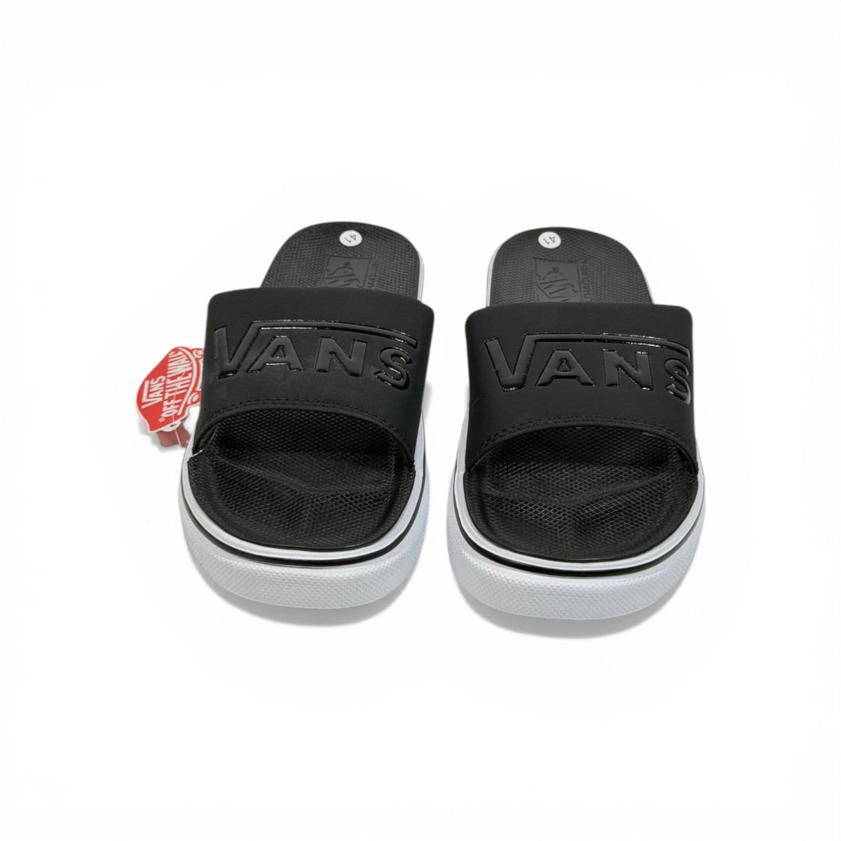 ⚫ Vans Classic Slides – Black Essential Street Comfort - MASTERPIECE