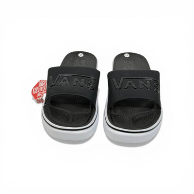 ⚫ Vans Classic Slides – Black Essential Street Comfort - MASTERPIECE