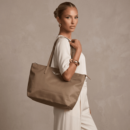 Zadig & Voltaire Taupe Crystal Wings Tote Bag 🤎✨🪽👜🔥 - MASTERPIECE